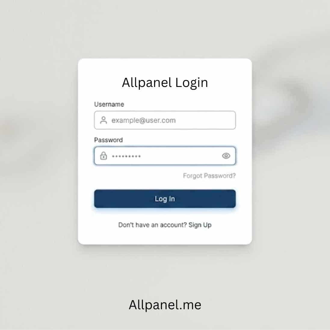 Allpanel Login